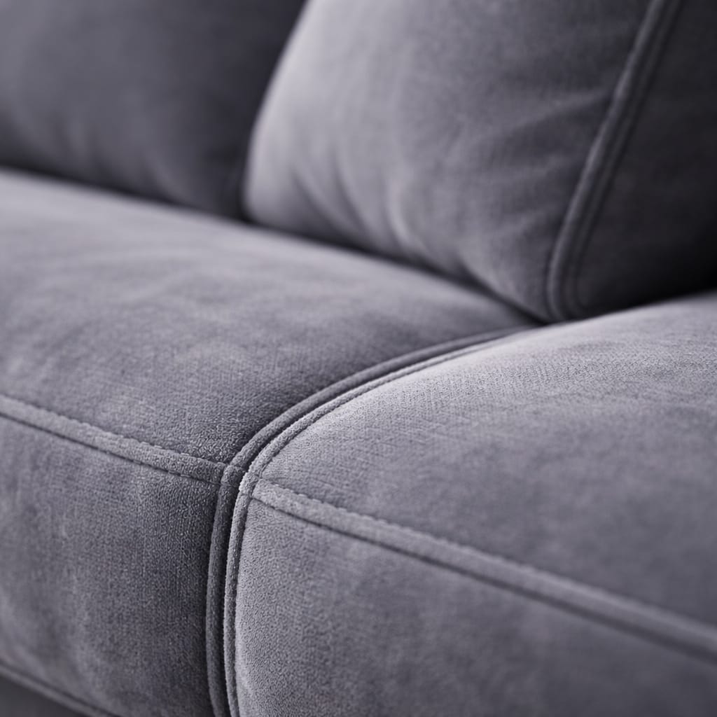 CloudMist Comfort 3-Seater Sofa – Premium Soft Fabric | Modern Minimal Design