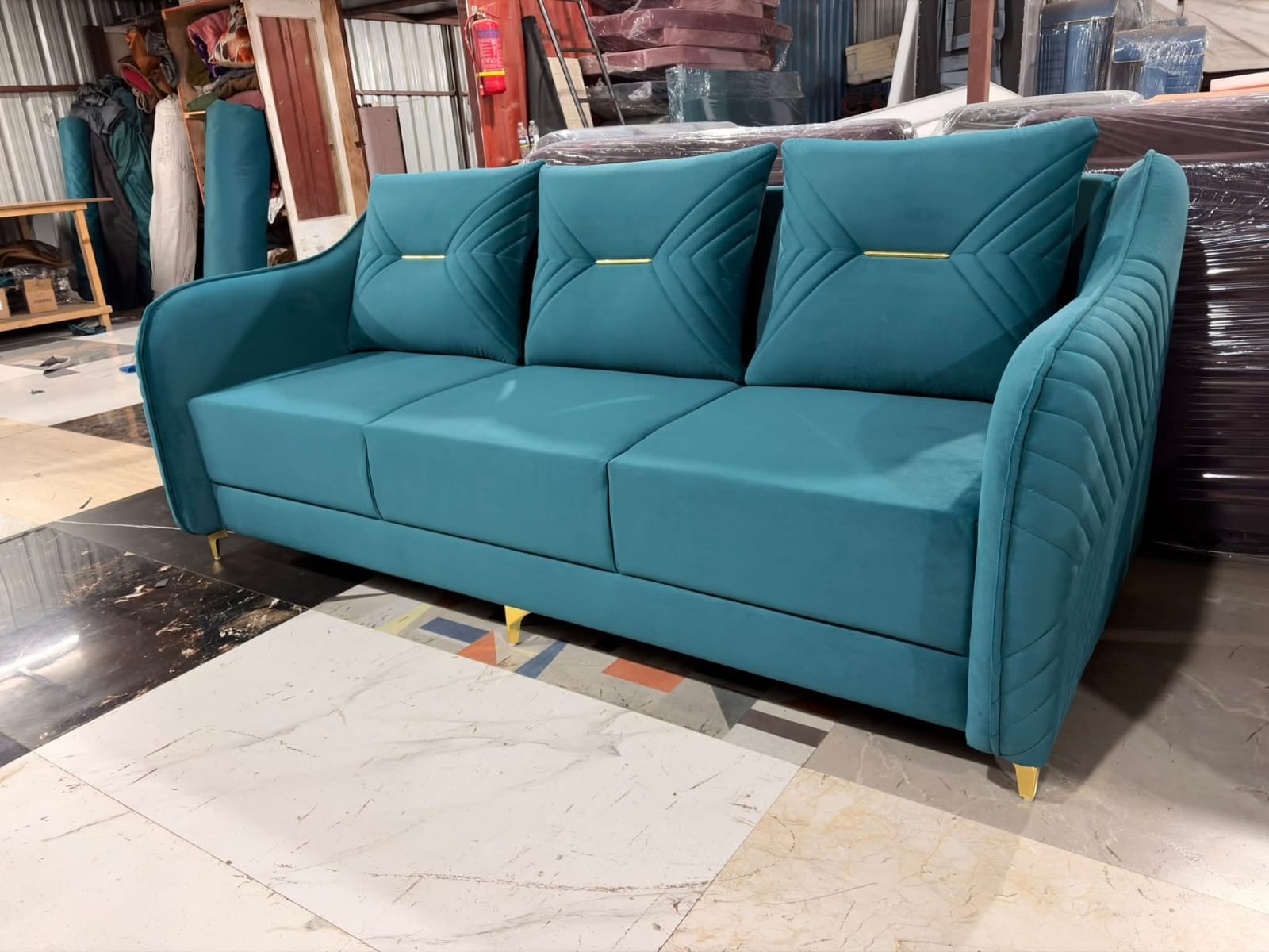 Teal 3 Seater