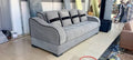 Grey 3 Seater