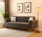 Medusa 3 Seater Fabric Sofa