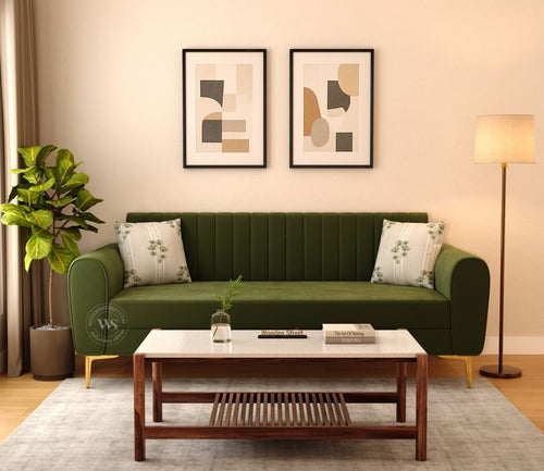 Medusa 3 Seater Fabric Sofa